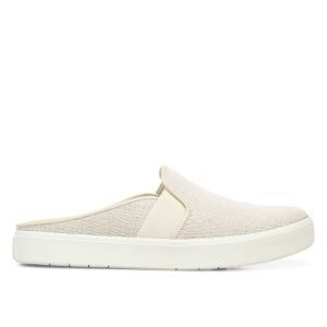 Vince Women’s 8.5 Platform Linen Mules Beige Slip On‎ Sneakers